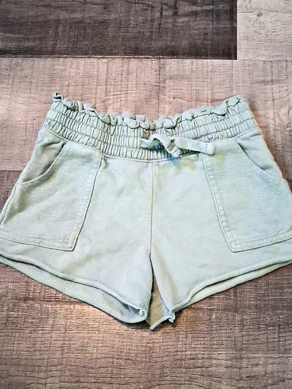 OshKosh B'gosh Girls 6-6X Green Pull-On Shorts